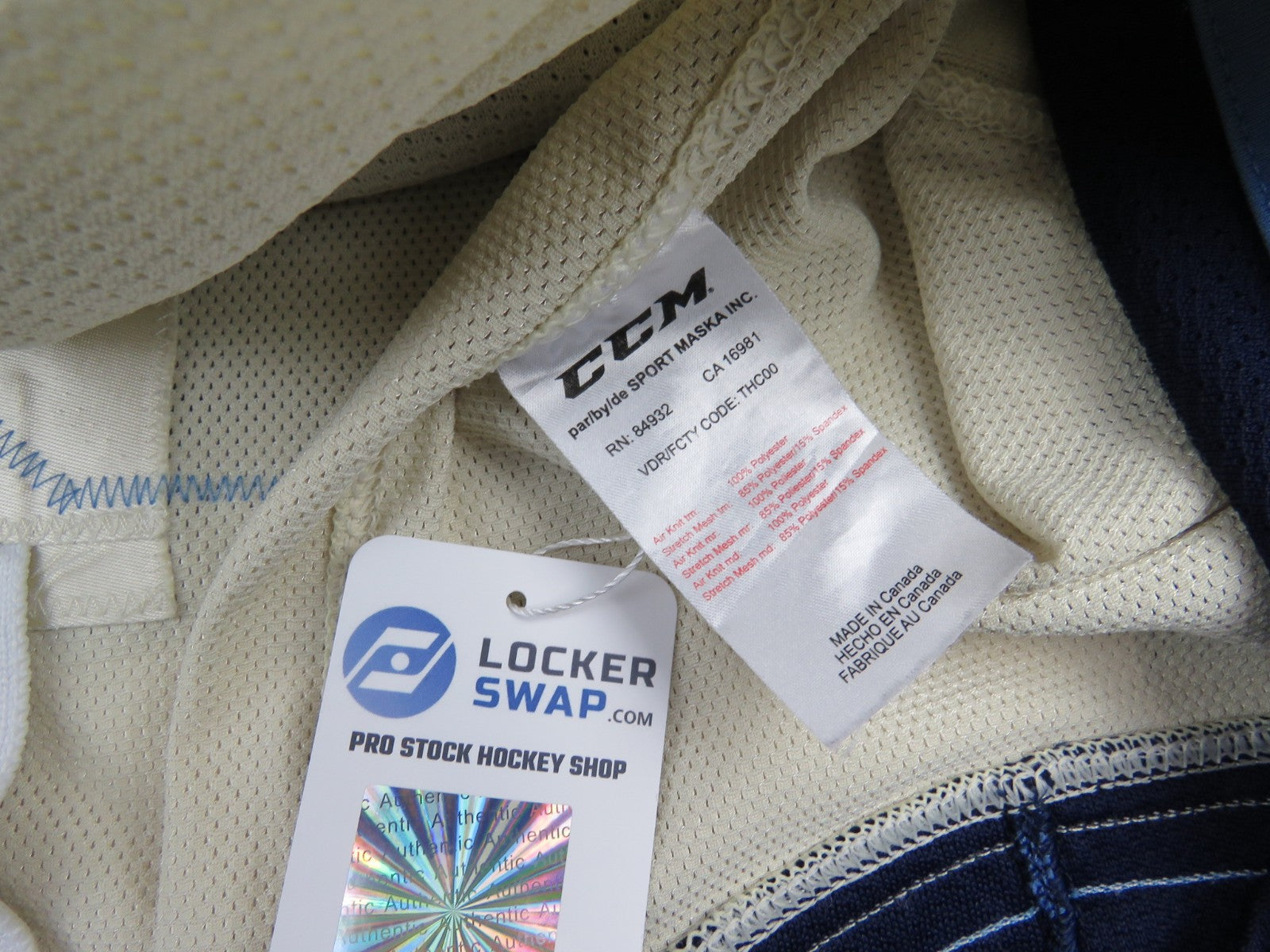 CCM Sherbrooke Phoenix QMJHL Game Worn Authentic Hockey Game Jersey CHL 56 #89