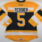 CCM Kingston Frontenacs OHL Pro Stock Game Worn Hockey Jersey Size 54 TESSIER