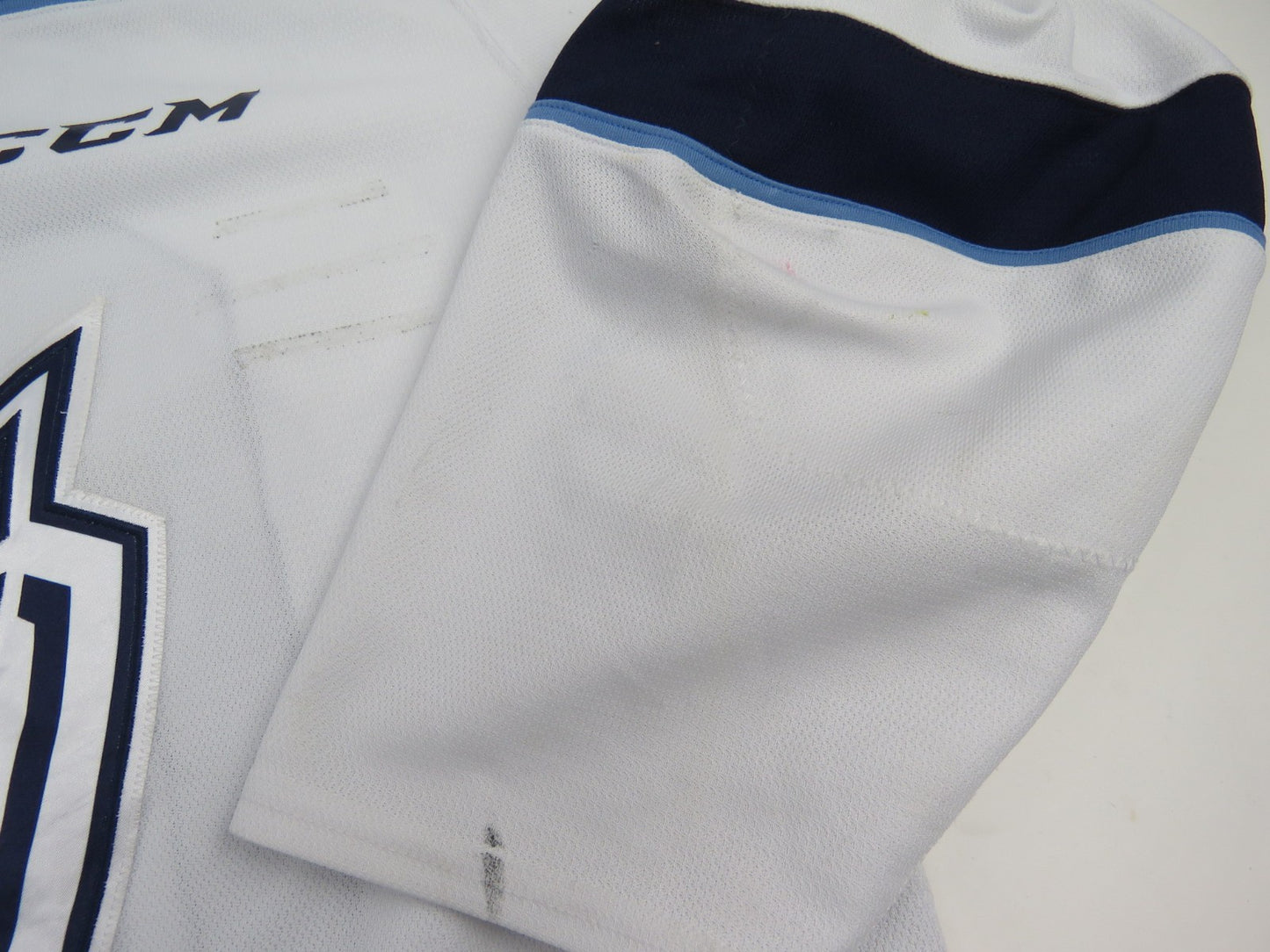 CCM Sherbrooke Phoenix QMJHL Game Worn Authentic Hockey Game Jersey CHL 54 #63