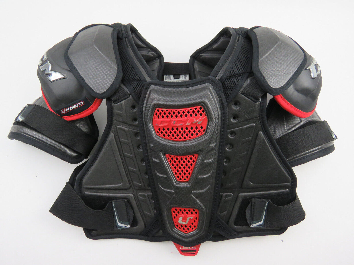 CCM U+ CL Crazy Light NHL Pro Stock Hockey Player Shoulder Pads Senior Small