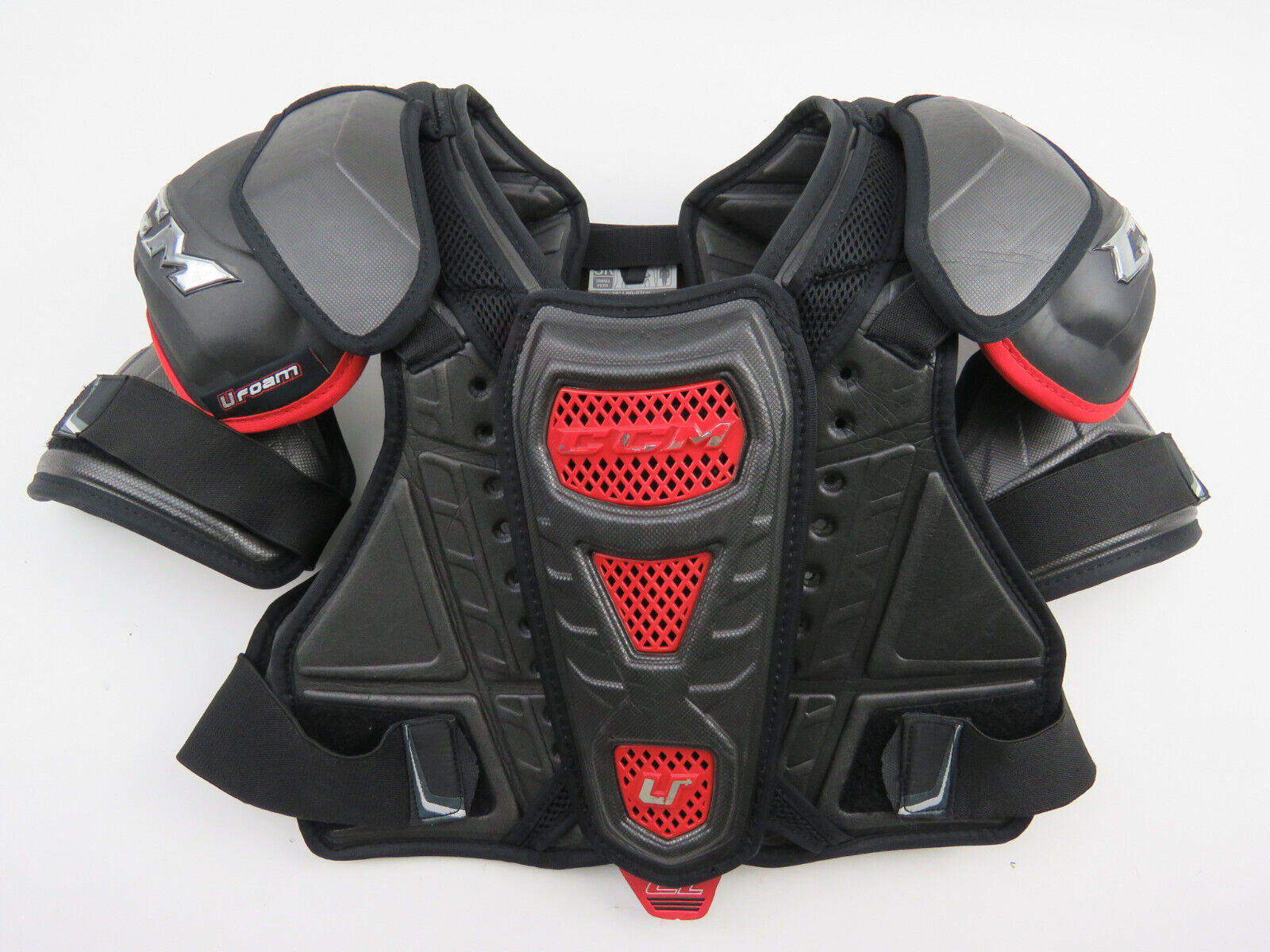 CCM U+ CL Crazy Light NHL Pro Stock Hockey Player Shoulder Pads Senior Small