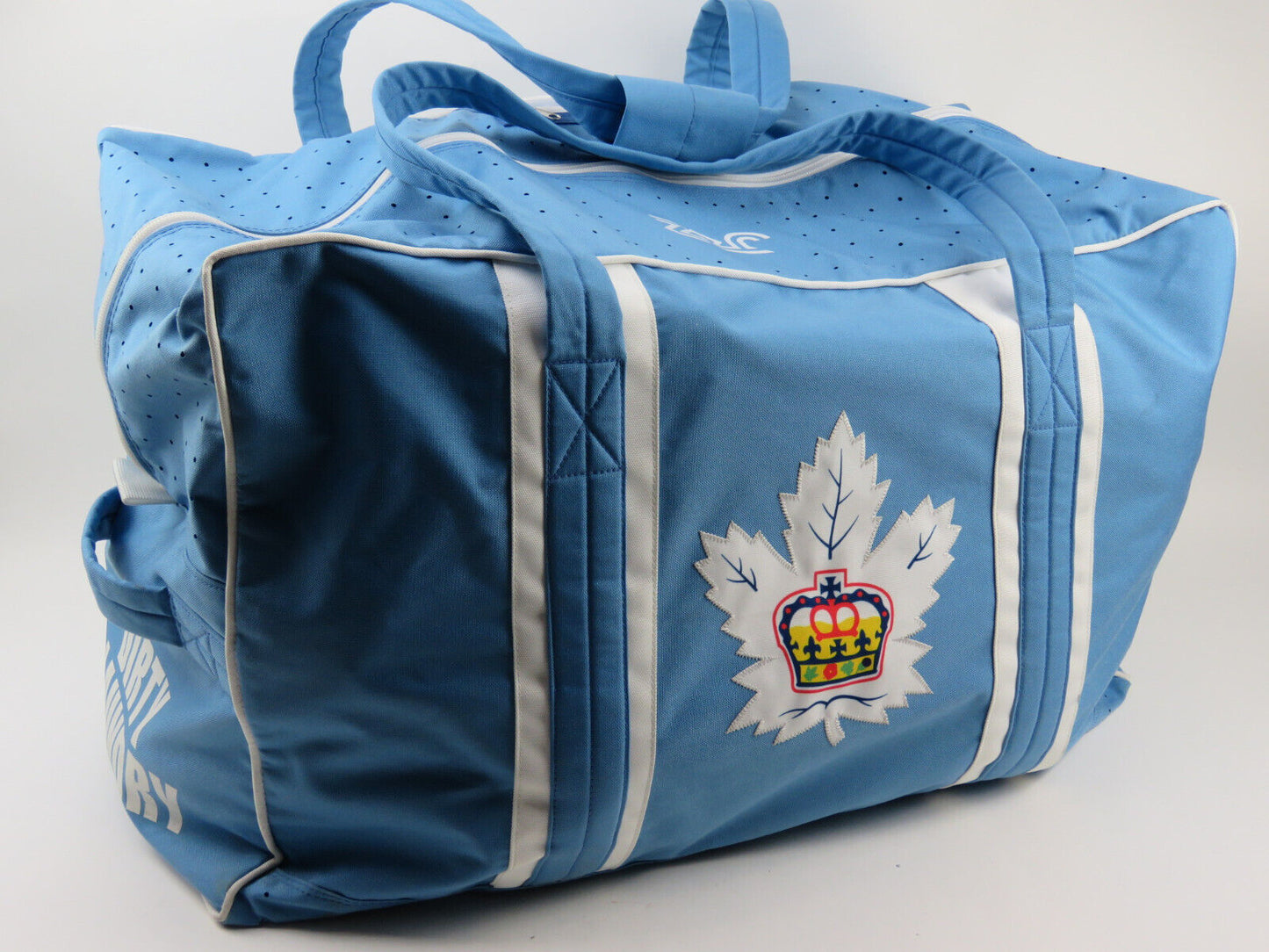 JRZ Toronto Marlies AHL Pro Stock Hockey Team Equipment Bag Player Carolina Blue