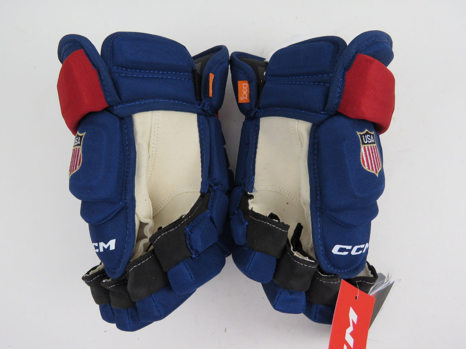 CCM 4 ROLL Team USA Issued Pro Stock Ice Hockey Player Gloves Size 13" NWT