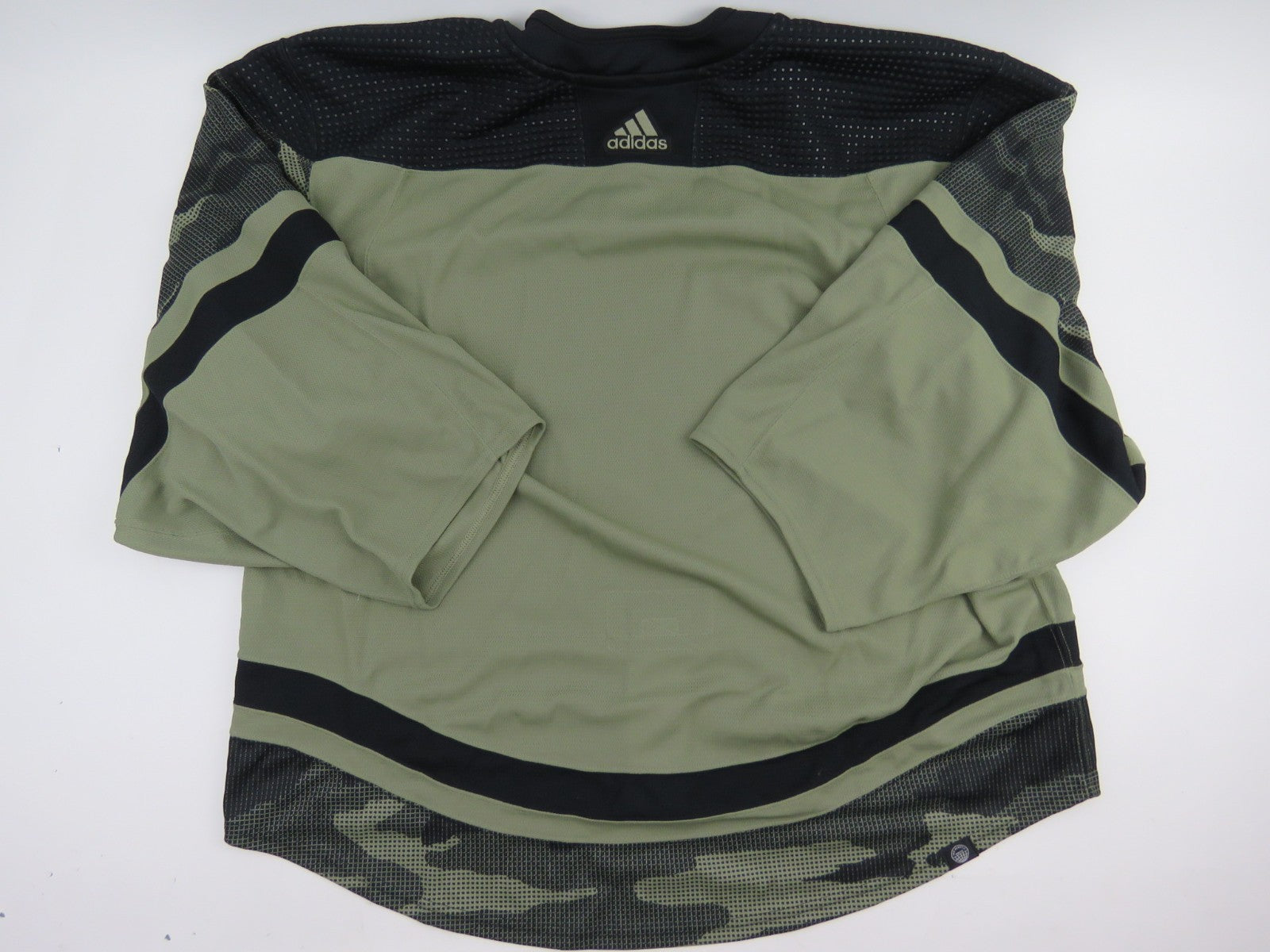 Adidas Team Issued Toronto Maple Leafs Military NHL Pro Hockey Jersey 58 GOALIE