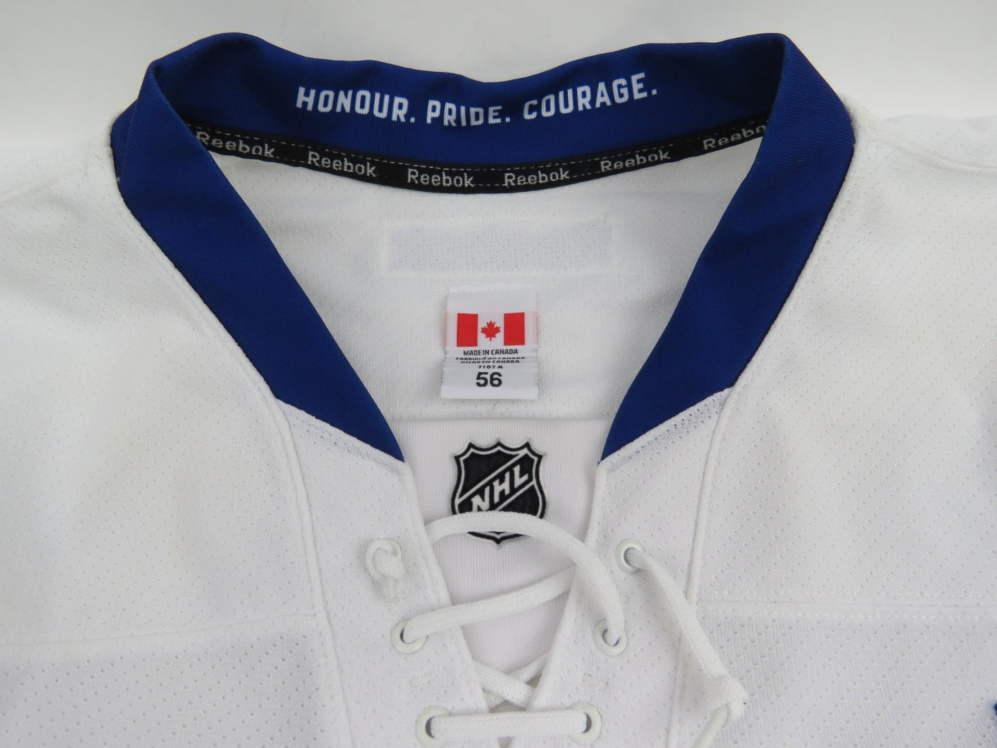 Leo Komarov 2016-17 Game Worn Toronto Maple Leafs NHL 100th Hockey Jersey COA