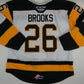CCM Kingston Frontenacs OHL Pro Stock Game Worn Hockey Jersey #26 BROOKS Size 54