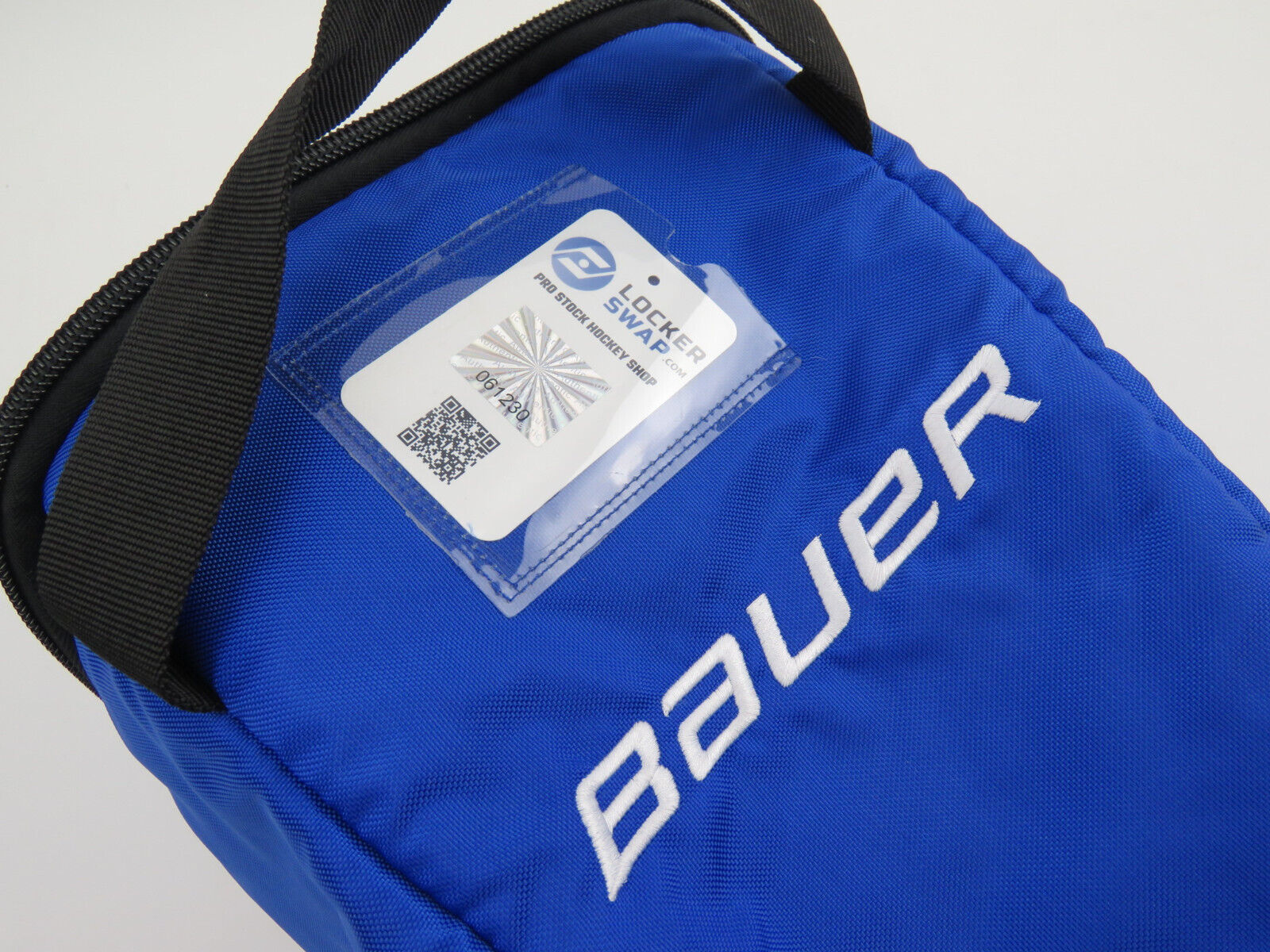 Bauer NHL Pro Stock Team Issued Hockey Equipment GOALIE Helmet Mask Bag Leafs