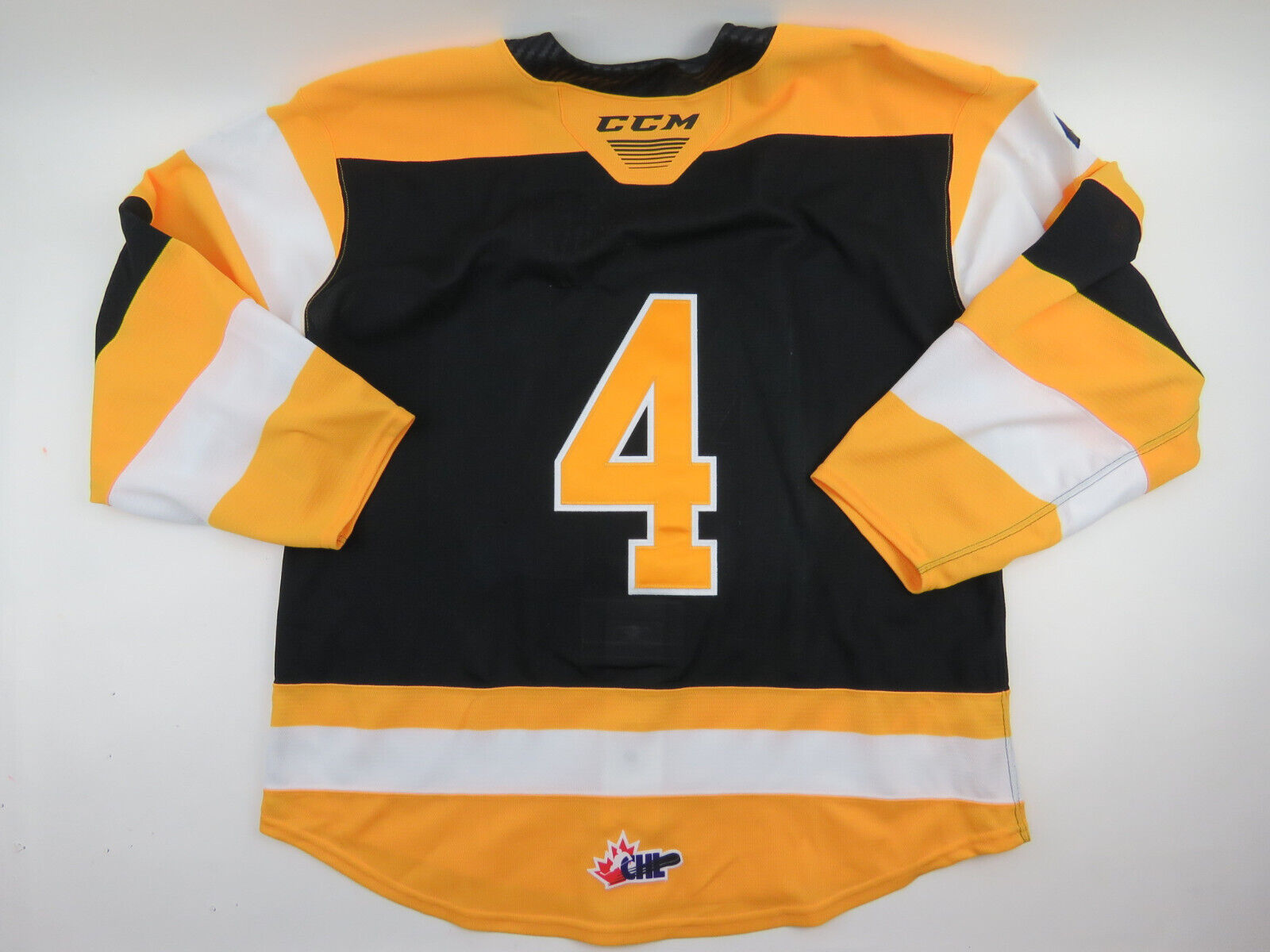 CCM Kingston Frontenacs OHL Pro Stock Game Issued Hockey Jersey Size 56 #4