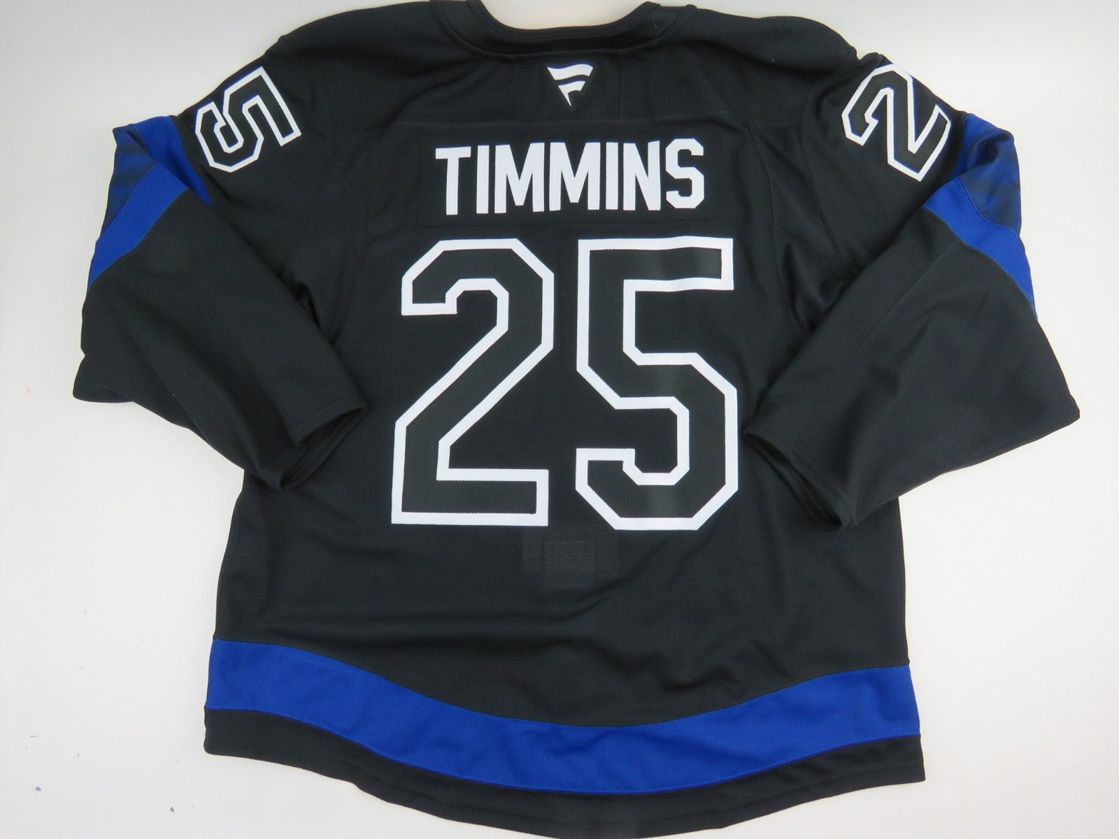Game Worn Fanatics Toronto Maple Leafs Flipside Next Gen Hockey Jersey TIMMINS
