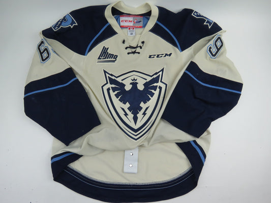 CCM Sherbrooke Phoenix QMJHL Game Worn Authentic Hockey Game Jersey CHL 54 #69