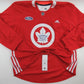 Adidas Toronto Maple Leafs Practice Worn Authentic NHL Hockey Jersey Red Size 58