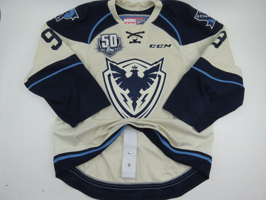 CCM Sherbrooke Phoenix QMJHL Game Worn Authentic Hockey Jersey CHL 54 #93 DOW