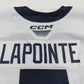 CCM Sherbrooke Phoenix QMJHL Game Worn Hockey Game Jersey CHL 56 #7 LAPOINTE