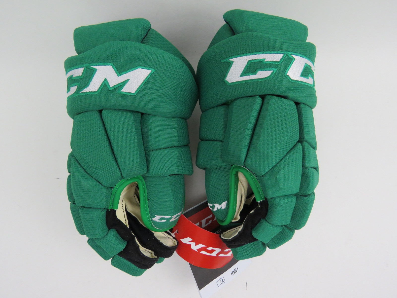 CCM Super Tacks Toronto Maple Leafs Marlies ST PATS Pro Stock Hockey Gloves 13"