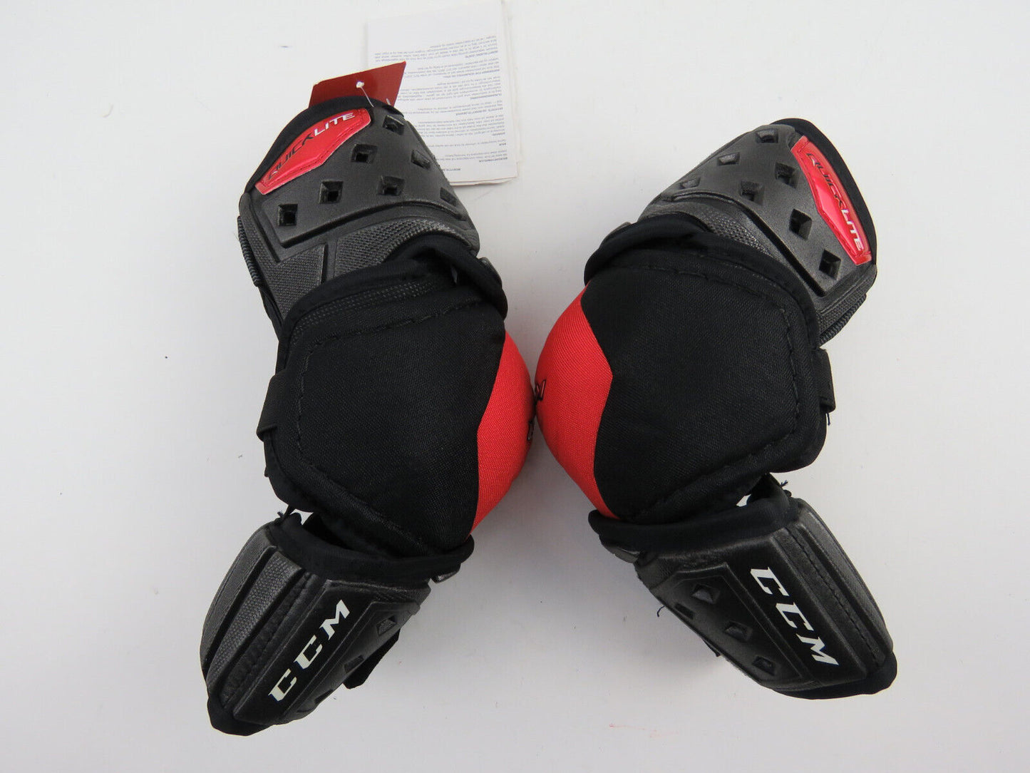 CCM QuickLite NHL Pro Stock Hockey Player Elbow Pads Protective Senior Medium