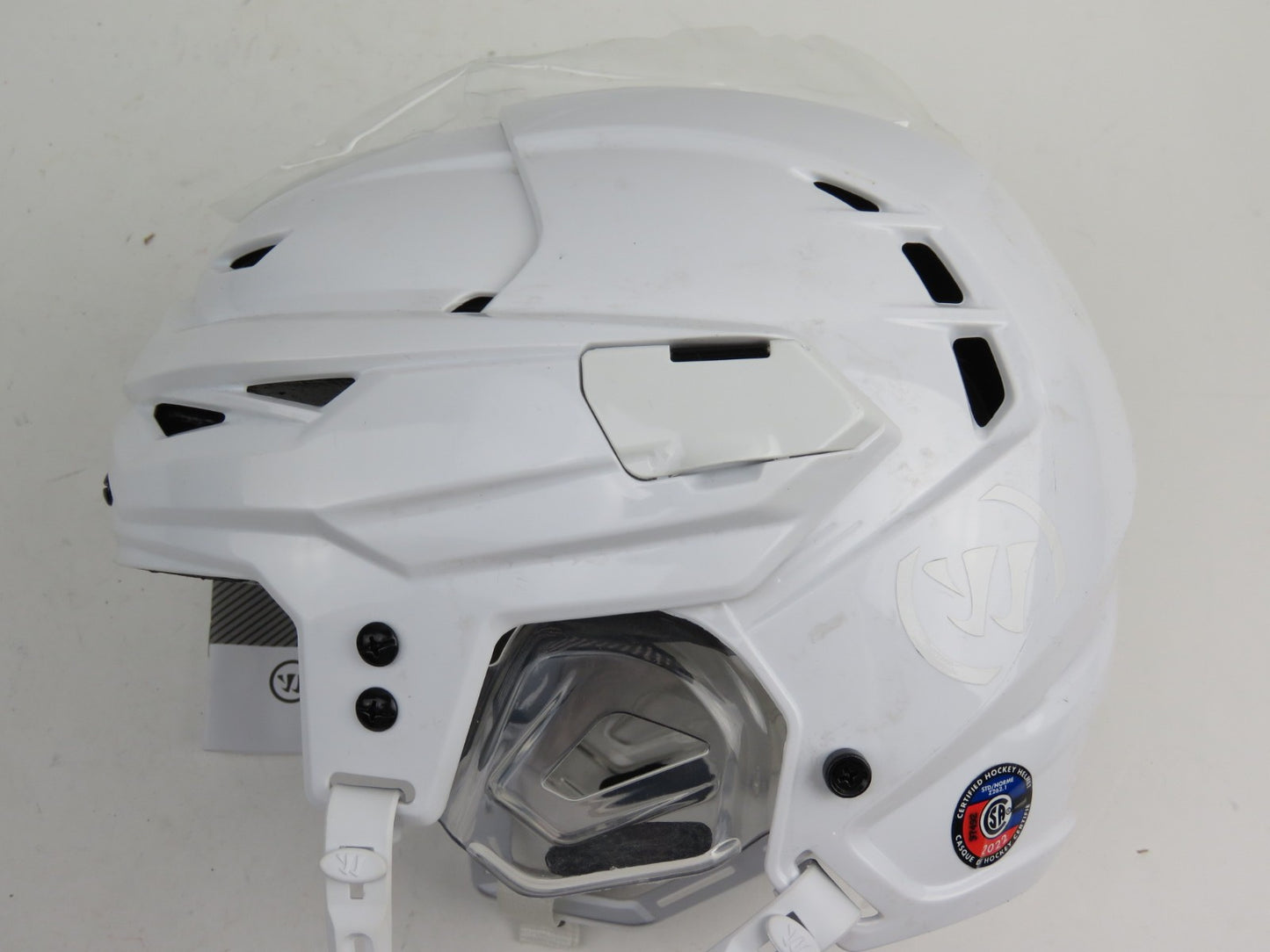 Warrior Covert CF100 Hockey Player Helmet White Senior Large NEW