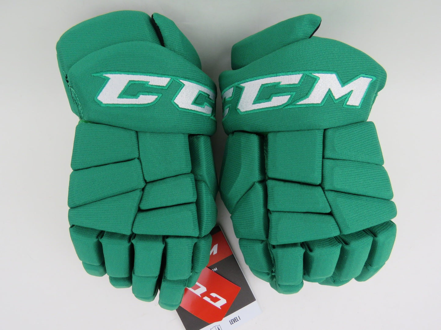 CCM Super Tacks Toronto Maple Leafs Marlies ST PATS Pro Stock Hockey Gloves 13"