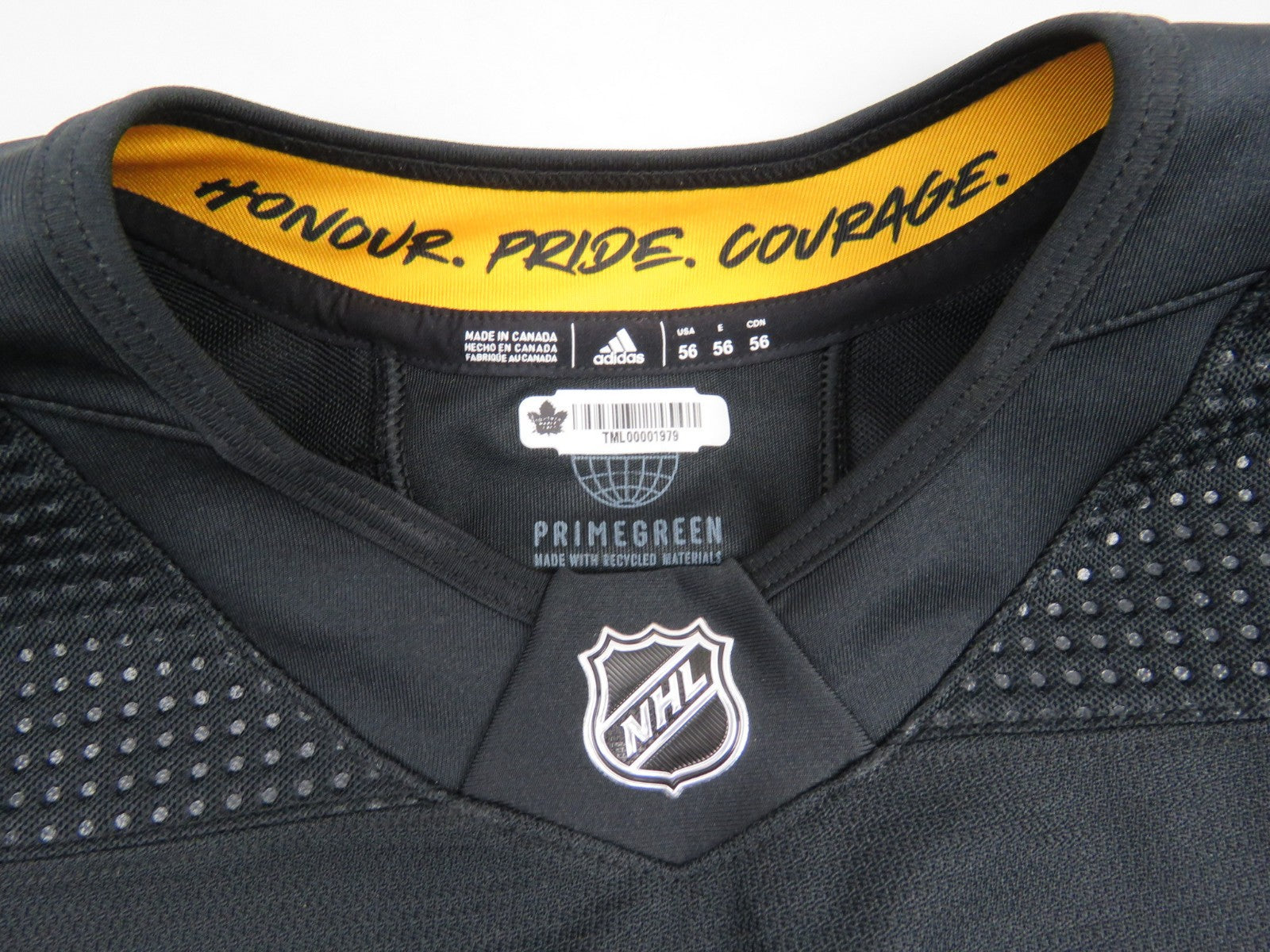 Game Worn Fanatics Toronto Maple Leafs Flipside Next Gen Hockey Jersey BRODIE