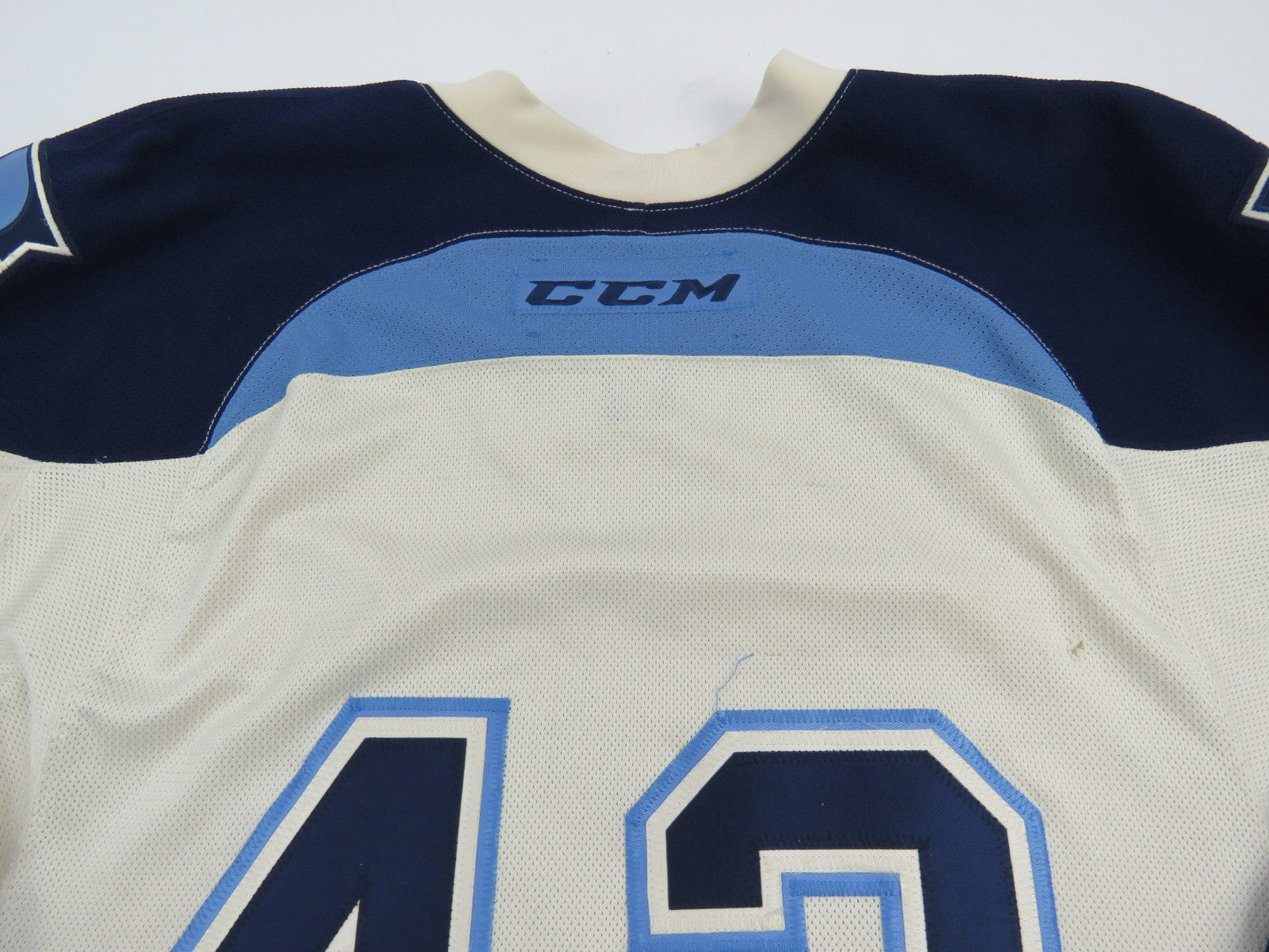 CCM Sherbrooke Phoenix QMJHL Game Worn Authentic Hockey Game Jersey CHL 56 #43