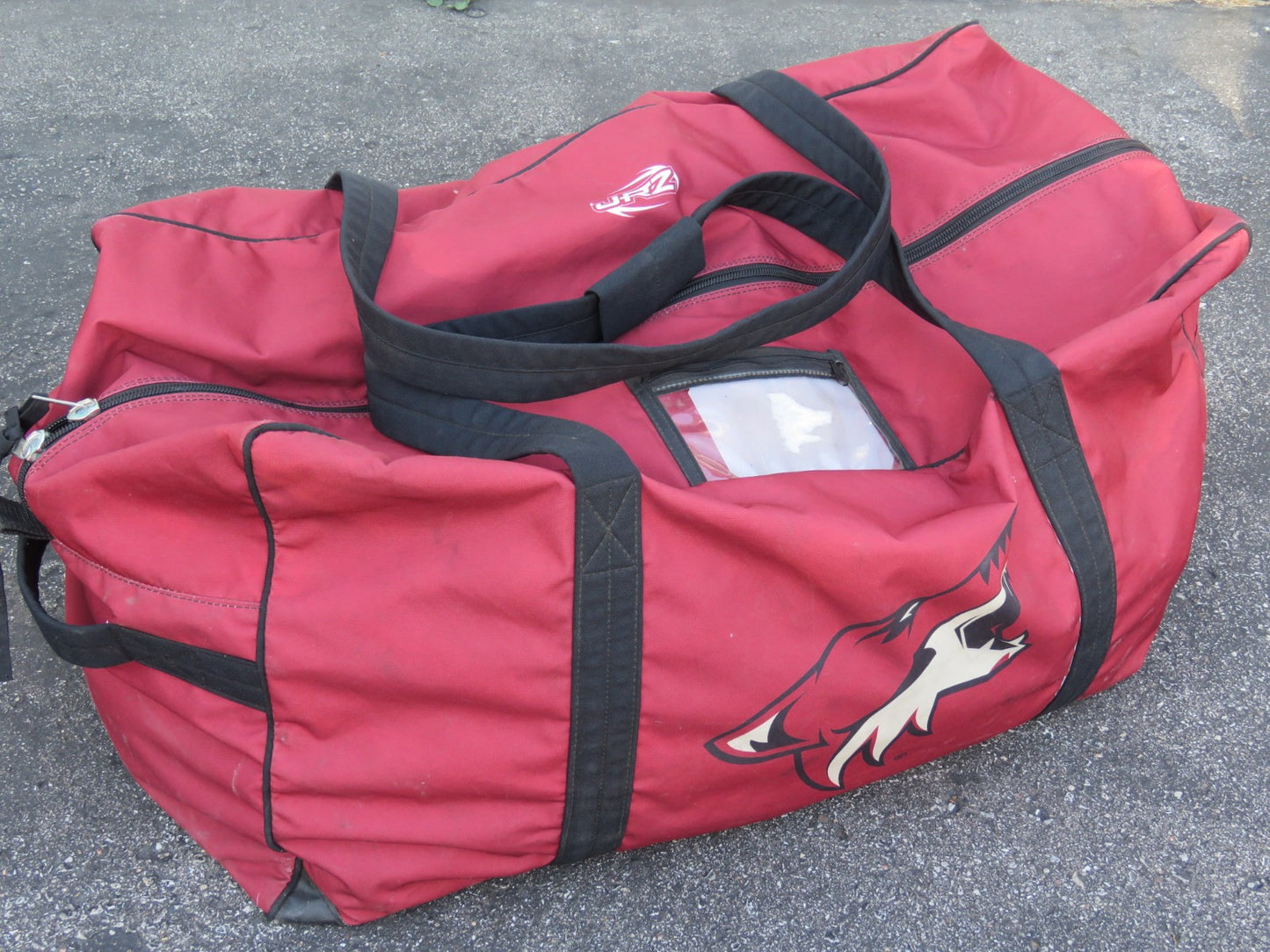 JRZ Arizona Phoenix Coyotes NHL Pro Stock Hockey Equipment Travel Bag Player Red