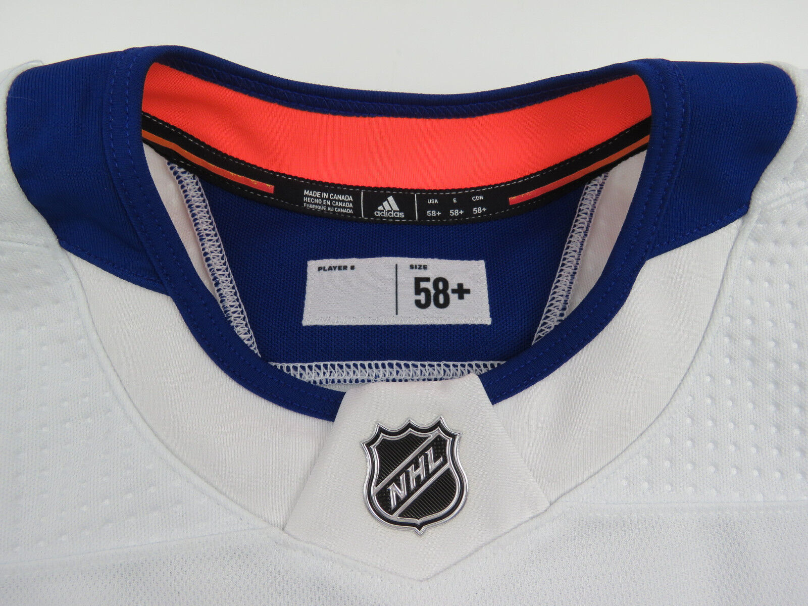 Adidas Toronto Maple Leafs Practice Worn Authentic NHL Hockey Jersey #80 Size 58
