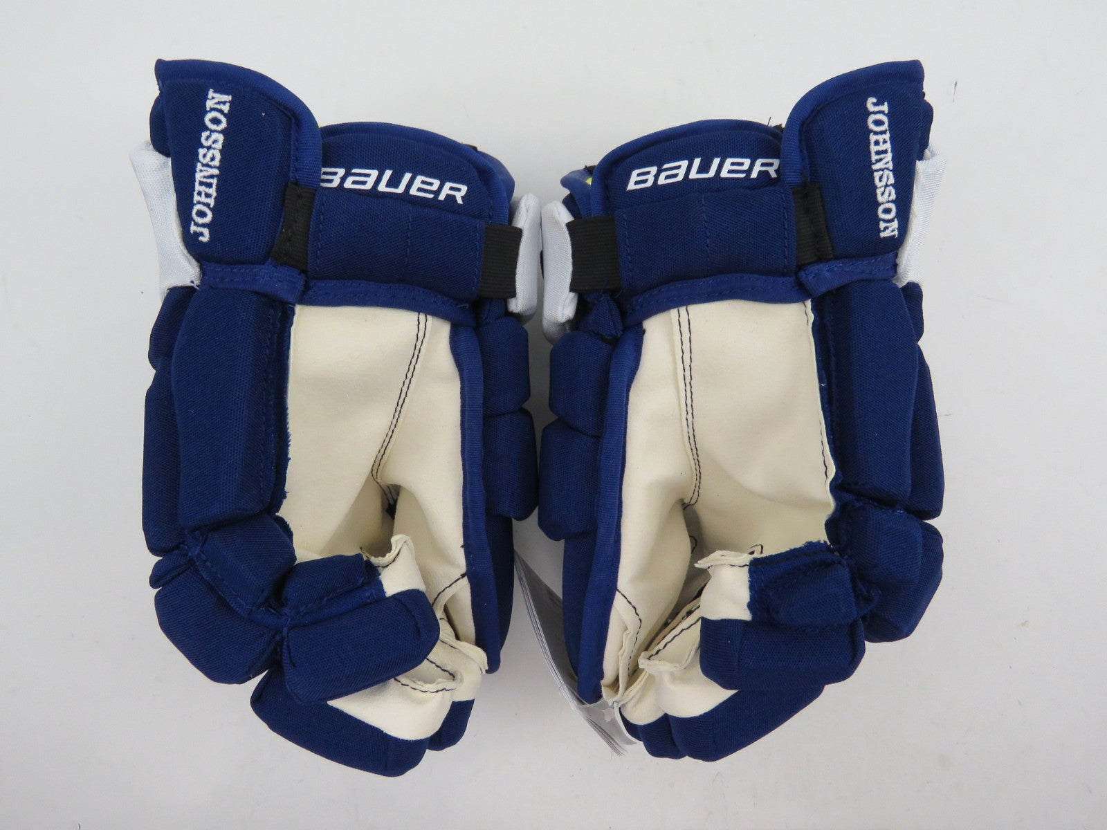 Bauer Supreme 1S Toronto Maple Leafs NHL Pro Stock Hockey Gloves Blue 13"