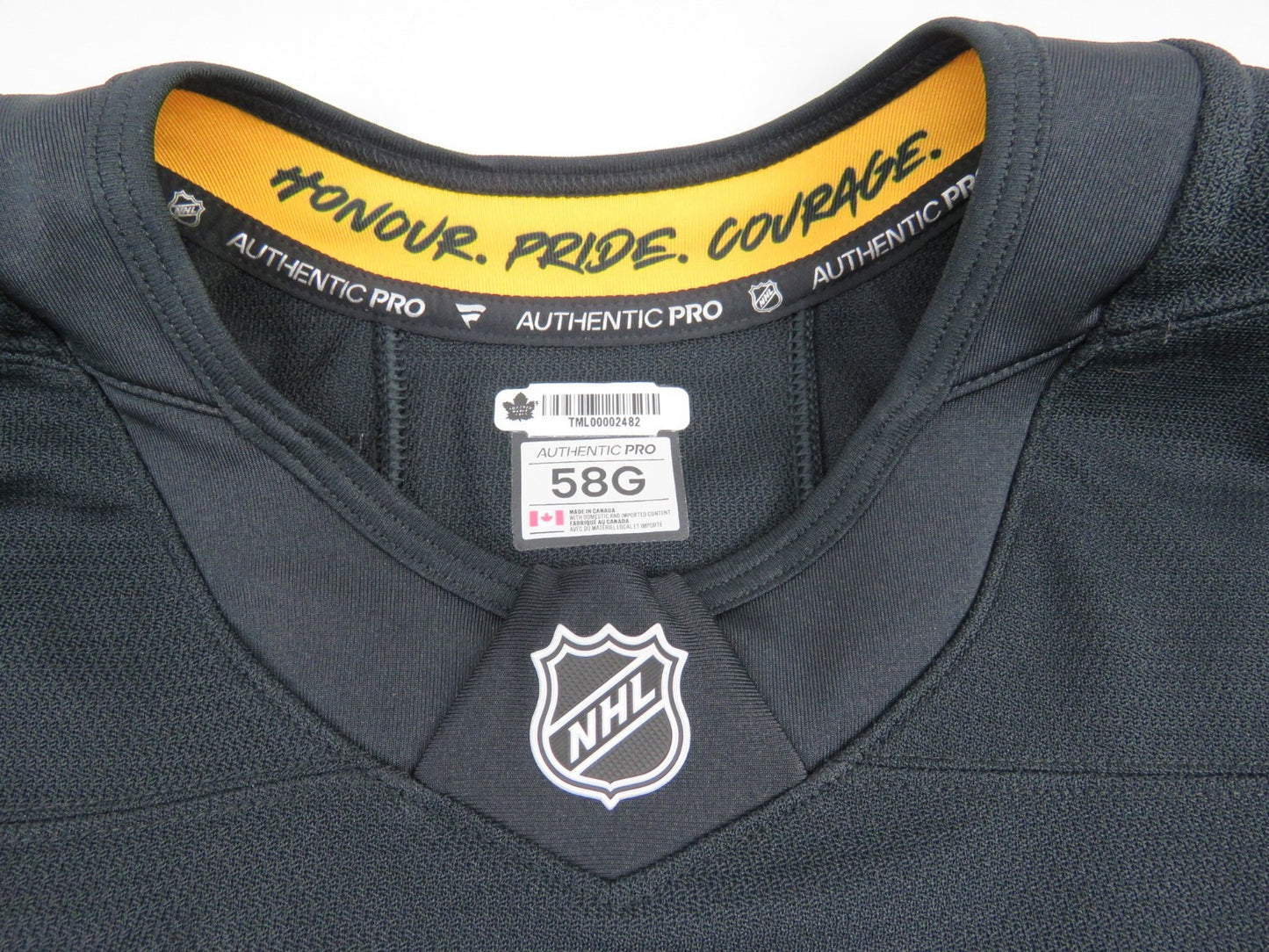 Adidas Toronto Maple Leafs Flipside Next Gen Hockey Game Worn Jersey WOLL Goalie