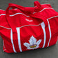 JRZ Toronto Marlies AHL Pro Stock Hockey Team Equipment Travel Bag Player Red