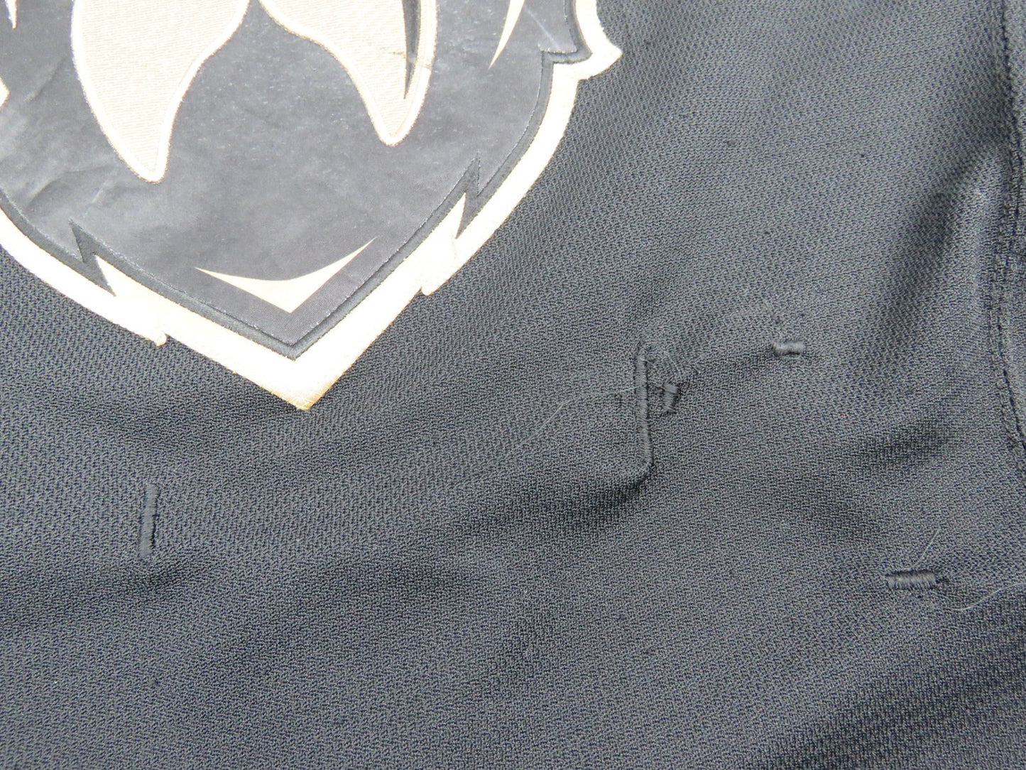 CCM Newfoundland Growlers ECHL Pro Stock Practice Hockey Jersey Black GOALIE