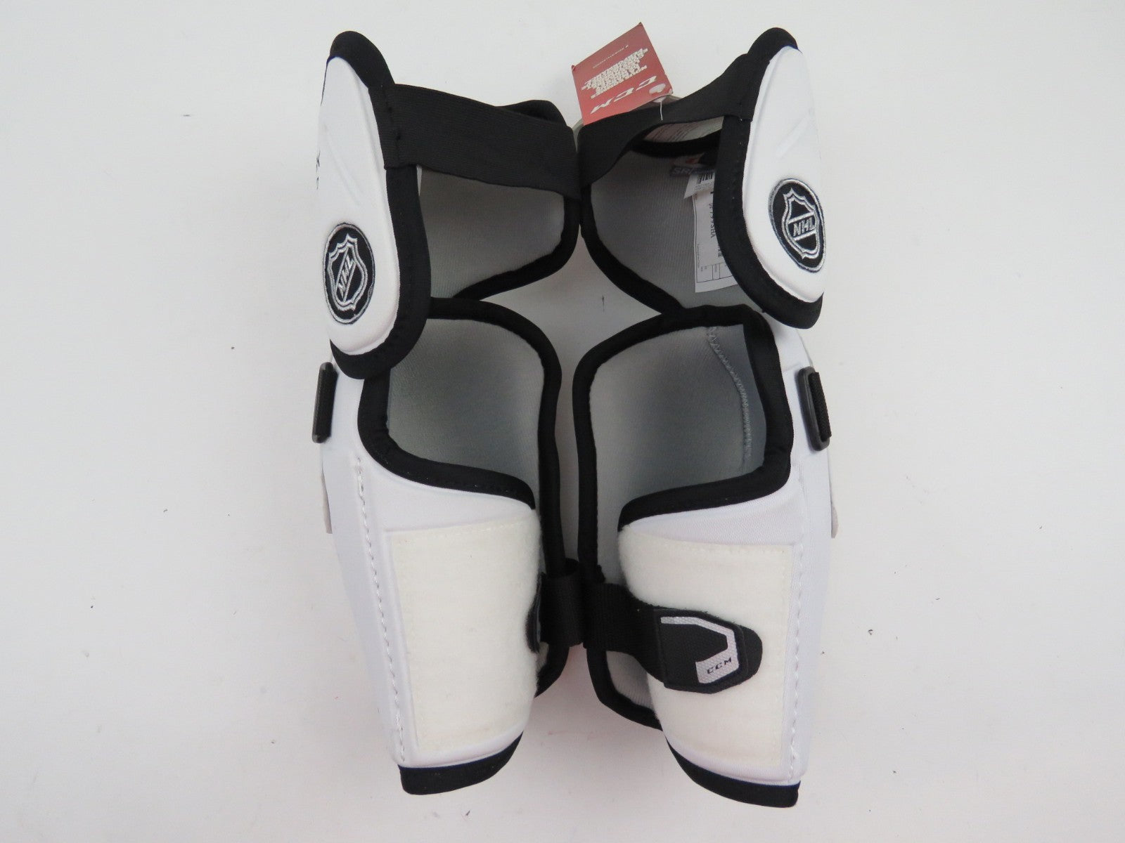 CCM 19K NHL Pro Stock Ice Hockey Player Elbow Pads Protective Size Senior Medium
