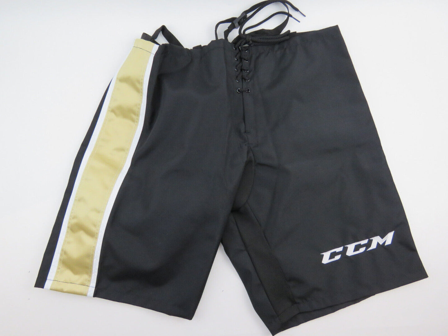 CCM PP10 Black Gold Sample Pro Stock Hockey Pant Shell Large