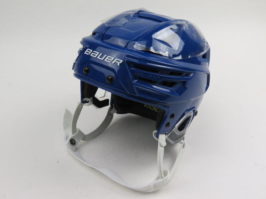 Bauer Re-AKt 150 NHL Pro Stock Hockey Player Helmet Royal Blue Small NEW