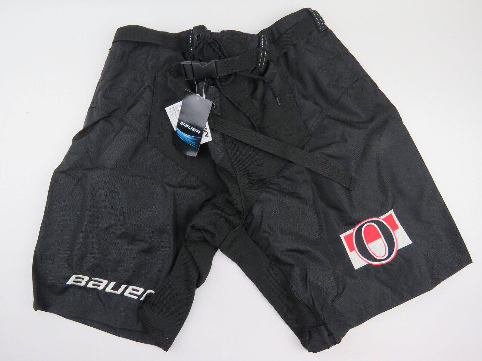 Bauer Ottawa Senators 3rd Team Issued NHL Pro Stock Hockey Player Pant Shell XL