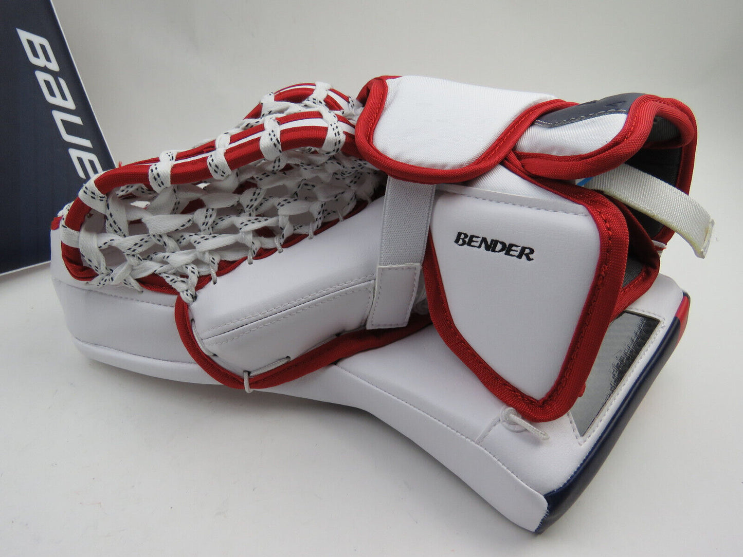 Bauer Oshawa Generals Digi Print Pro Stock Goalie Glove Blocker Set Full Right