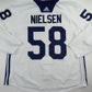 Adidas Toronto Maple Leafs Practice Worn Authentic NHL Hockey Jersey #58 Size 58