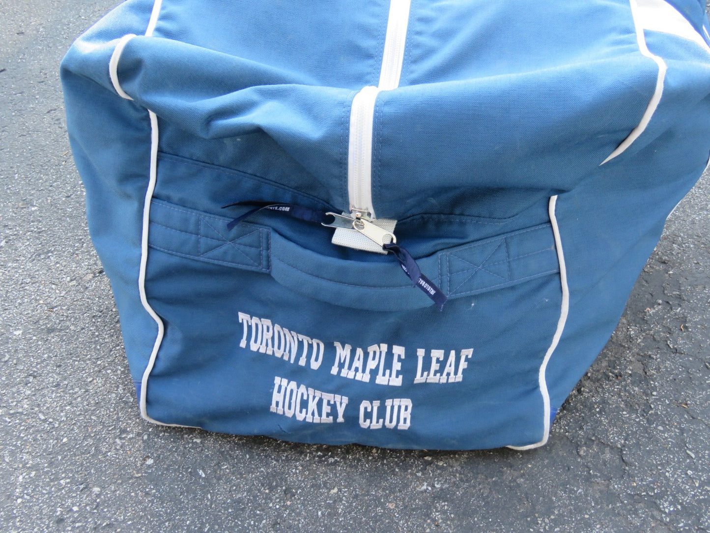 JRZ Toronto Maple Leafs NHL Pro Stock Hockey Equipment Travel Bag Player Blue