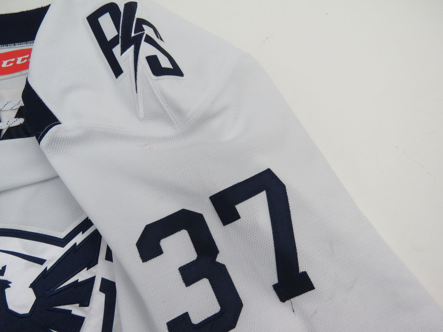 CCM Sherbrooke Phoenix QMJHL Game Worn Authentic Hockey Game Jersey CHL 54 #37