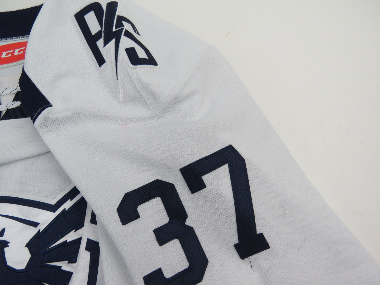 CCM Sherbrooke Phoenix QMJHL Game Worn Authentic Hockey Game Jersey CHL 54 #37