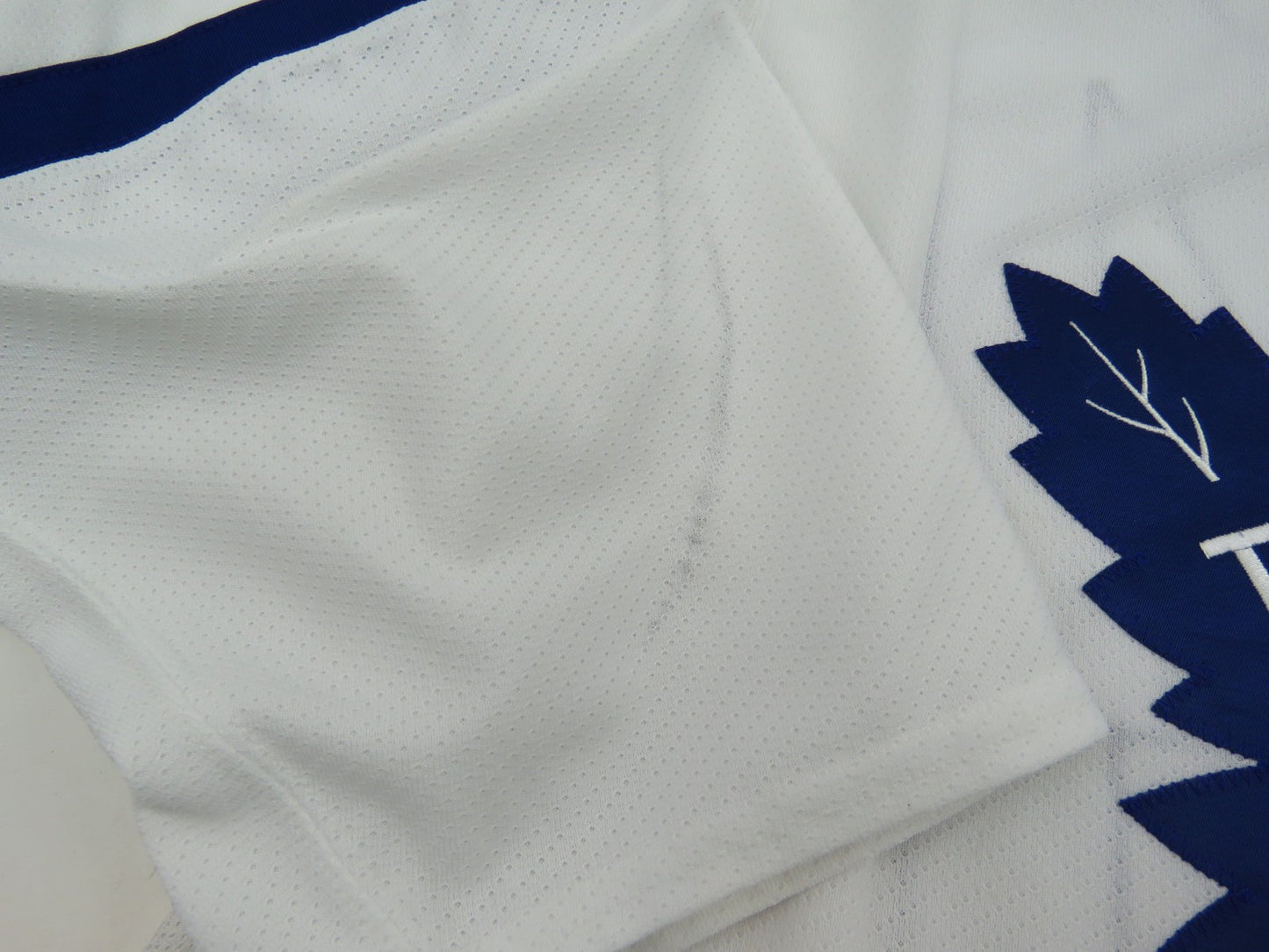 Morgan Rielly 2016-17 Game Worn Toronto Maple Leafs NHL 100th Hockey Jersey LOA