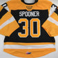 CCM Kingston Frontenacs OHL Pro Stock Game Worn Hockey Jersey SPOONER 58 GOALIE