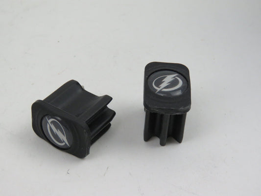 Tampa Bay Lightning NHL Team Issued Pro Stock Hockey Stick End Cap (1 pair)