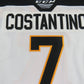 CCM Kingston Frontenacs OHL Pro Stock Game Worn Hockey Jersey #7 COSTANTINO 54