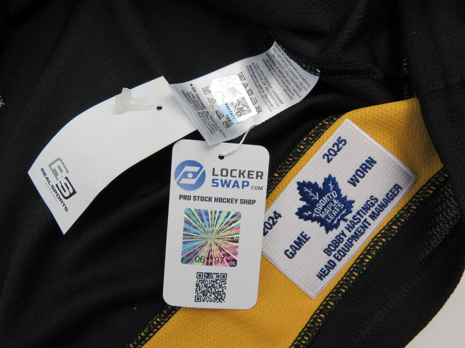 Game Worn Fanatics Toronto Maple Leafs Flipside Next Gen Hockey Jersey BENOIT