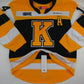 CCM Kingston Frontenacs OHL Pro Stock Game Worn Hockey Jersey #14 FRASCA Size 56