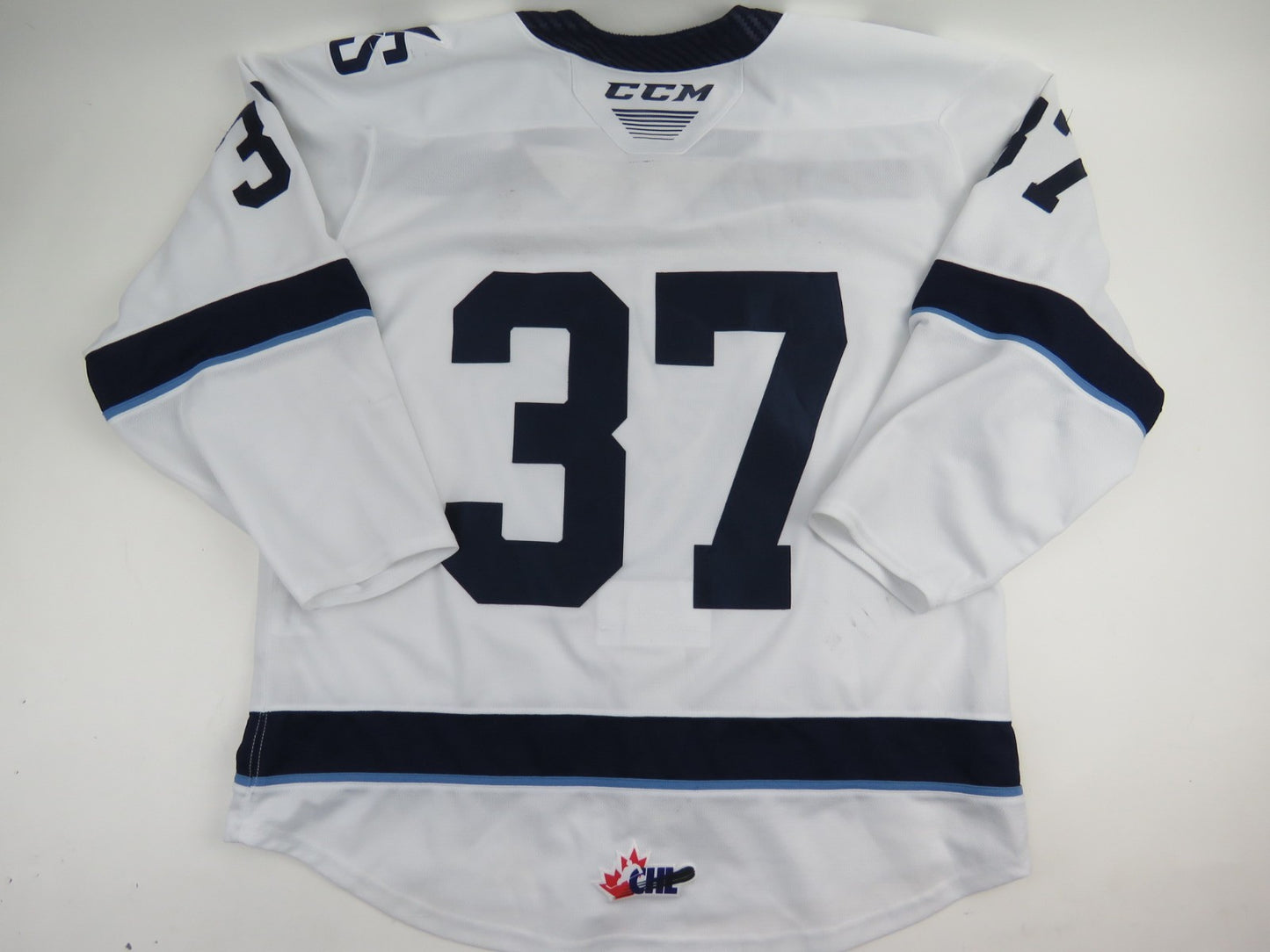 CCM Sherbrooke Phoenix QMJHL Game Worn Authentic Hockey Game Jersey CHL 54 #37
