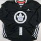 Adidas Toronto Maple Leafs Practice Worn Authentic NHL Hockey Jersey 58 Black