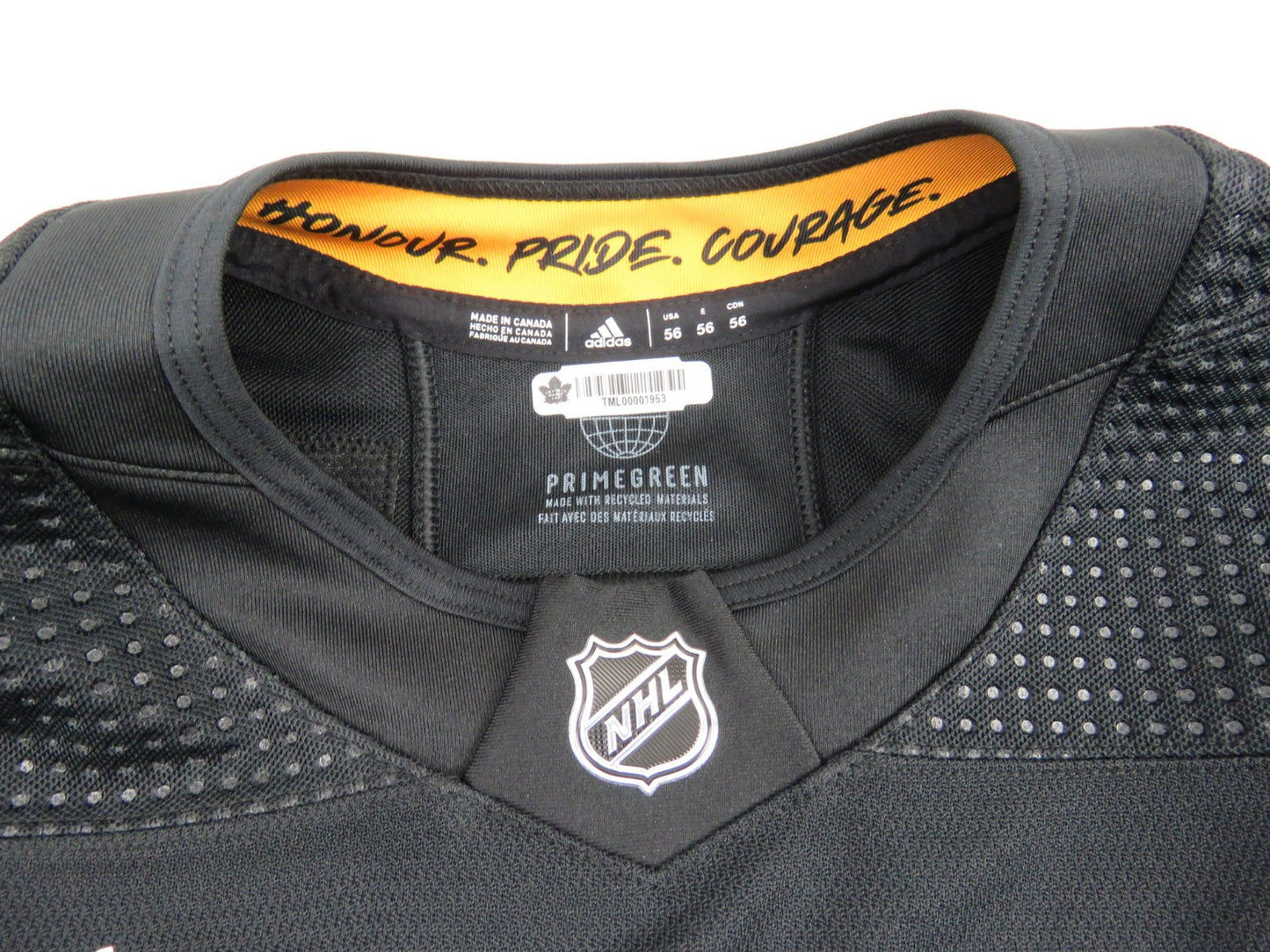 Game Worn Fanatics Toronto Maple Leafs Flipside Next Gen Hockey Jersey BERTUZZI