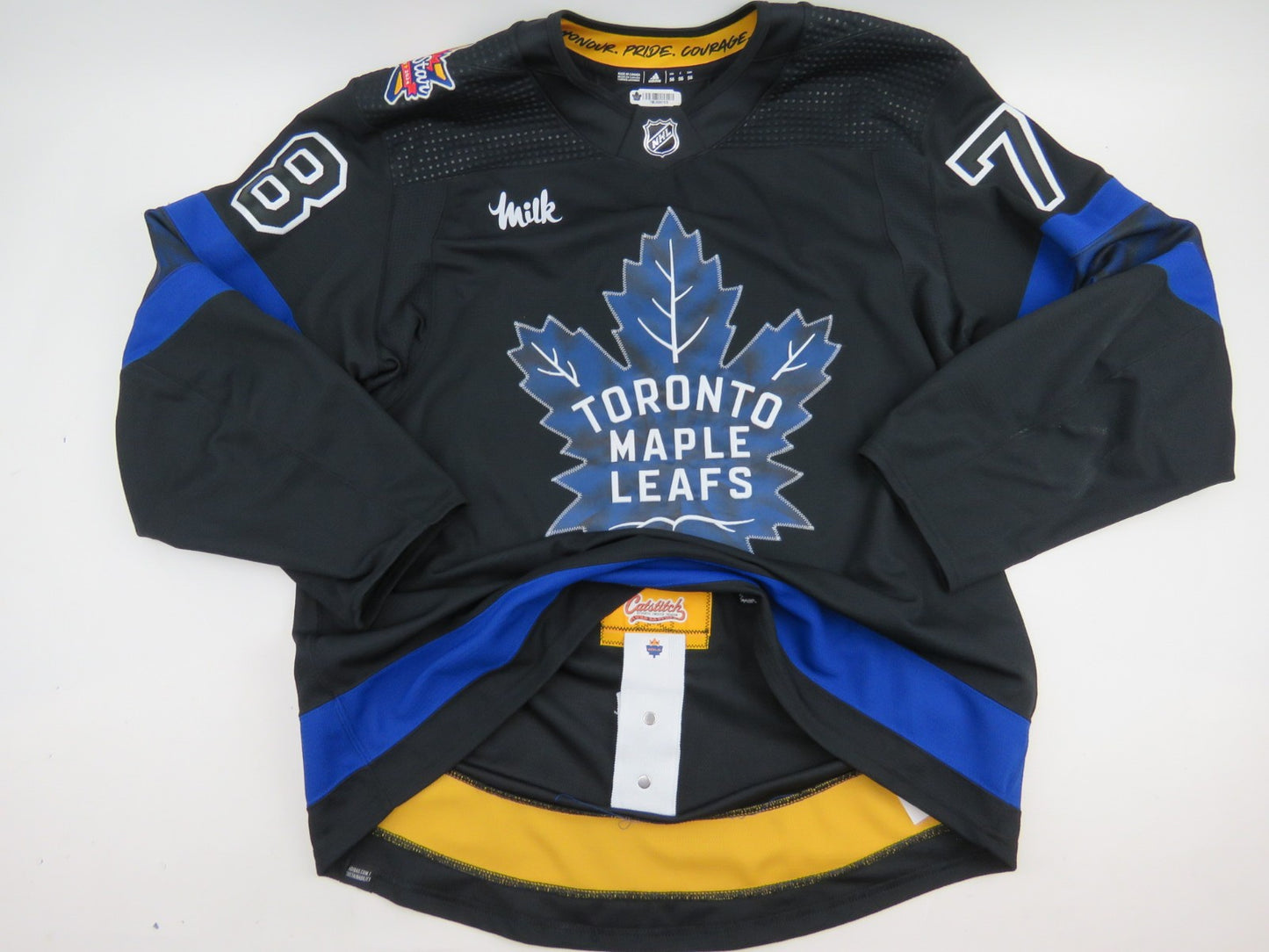 Game Worn Fanatics Toronto Maple Leafs Flipside Next Gen Hockey Jersey BRODIE