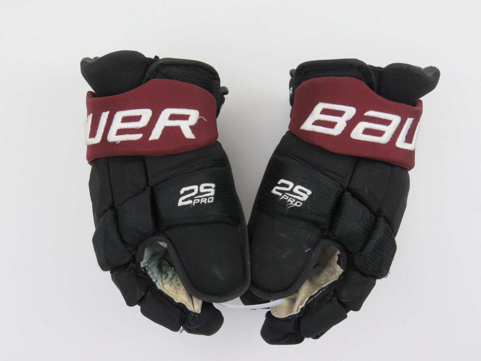 Bauer Supreme 2S Union College NCAA Pro Stock Hockey Player Gloves 13" Black