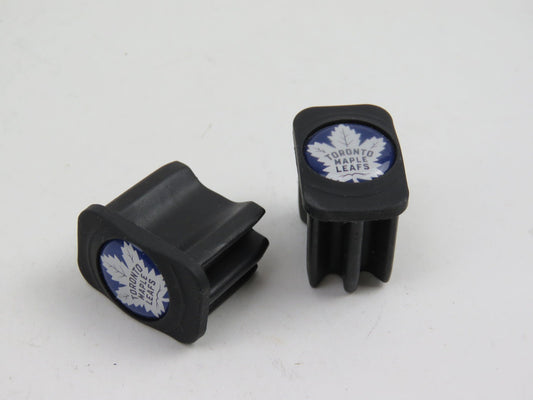 Toronto Maple Leafs NHL Team Issued Pro Stock Hockey Stick End Cap (1 pair)